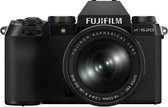Fujifilm Systeemcamera X-S20 Zwart + Standaardlens XF18 - 55 mm f/ 2.8 - 4 R LM OIS