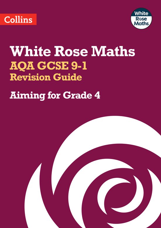White Rose Maths- AQA GCSE 9-1 Revision Guide: Aiming for Gr ... - cover