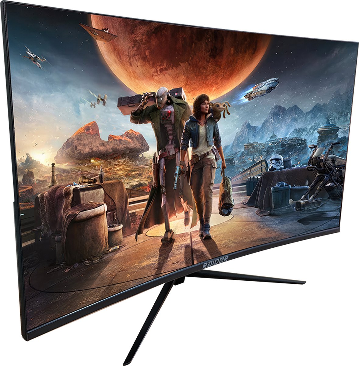 RAIDER Pro 27 inch Curved Gaming Monitor 240Hz FreeSync/G-Sync thumbnail 5