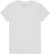 Basics t-shirt wit voor Jongens | Maat 110/116