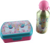 Kids Licensing Lunchset Alpaca 2-delig Roze