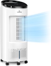 Klarstein Icewind Plus Smart refroidisseur d'air avec eau - 7l - 330 m³/h - refroidisseur d'air ventilateur humidificateur fonction purificateur d'air - climatiseur portable avec WiFi - climatisation mobile sans tuyau de vidange