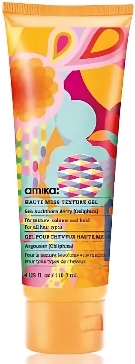Amika Haute Mess Texture Gel - Styling & Hydrating Non-Crunchy Finish - 118 ml