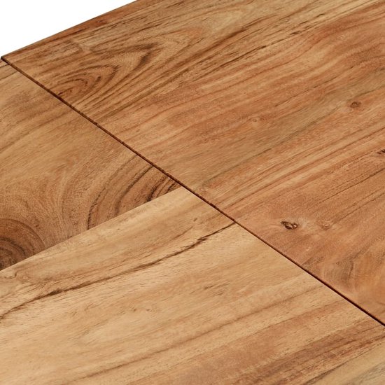 Banc vidaXL - 160 x 38 x 45 cm - Bois d'acacia Massief - Banc rustique - Banc Vintage - Banc industriel