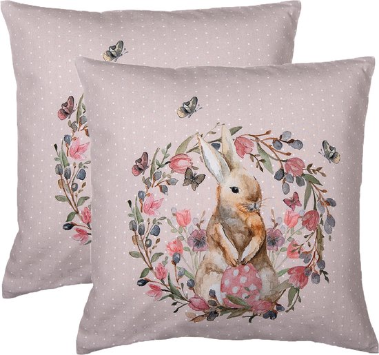 Teddy Fleece Kussenhoezen Set Van 2, Zachte Bankkussenslopen 45x45, 50x50, 60x60 Pluche Kussensloop Voor Bescherming, Slaapkamer,Woonkamer,Decoratieve Kussenhoes(Wit,55x55 cm Set of 2
