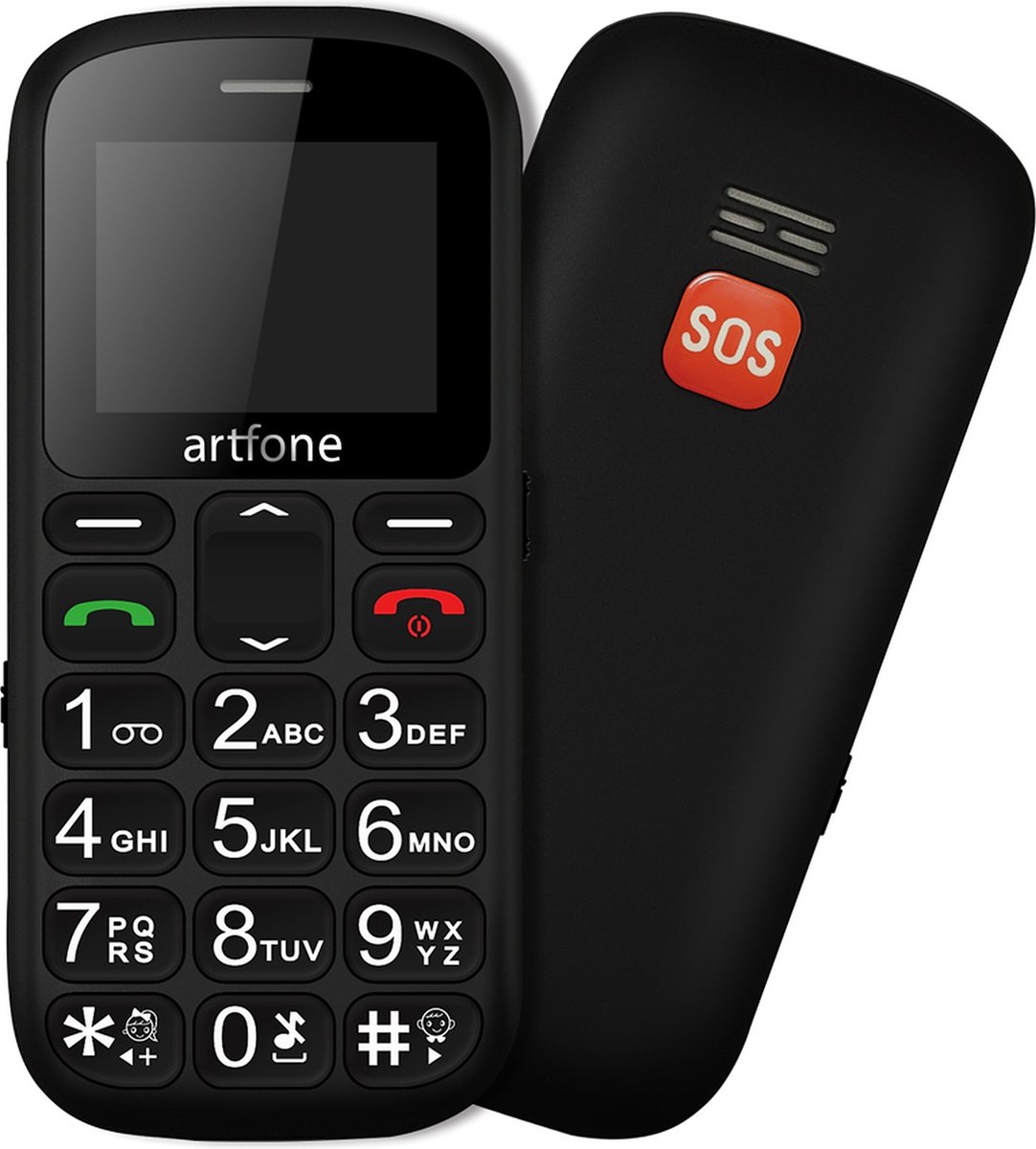 13€ sur artfone C1+ Téléphone Portable Grosse Touche pour Seniors