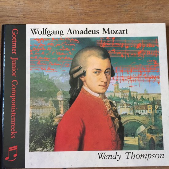 Omslag van Wolfgang Amadeus Mozart. Gottmer Junior componistenreeks