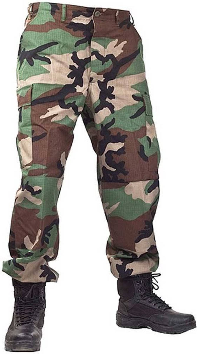 BDU camouflage broek Woodland