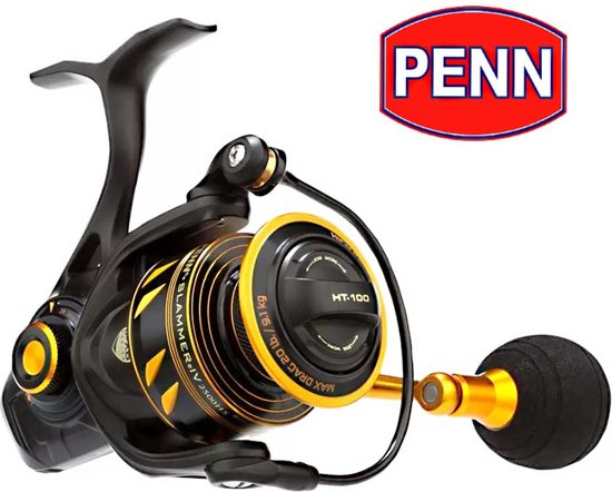 Moulinet Penn Slammer IV - Eau De Mer, Tailles 2500 à 10500, Neuf