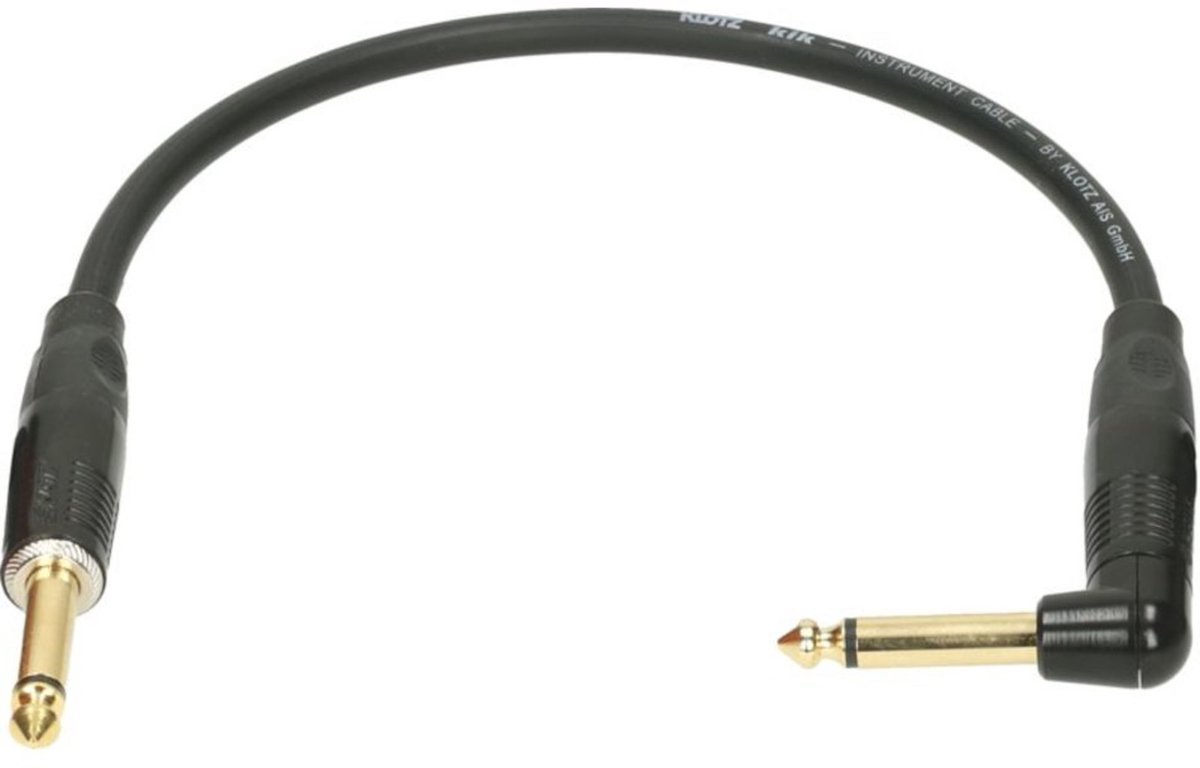 Klotz KIKPK020PR Patchkabel 0,2 m - Mono Patchkabel