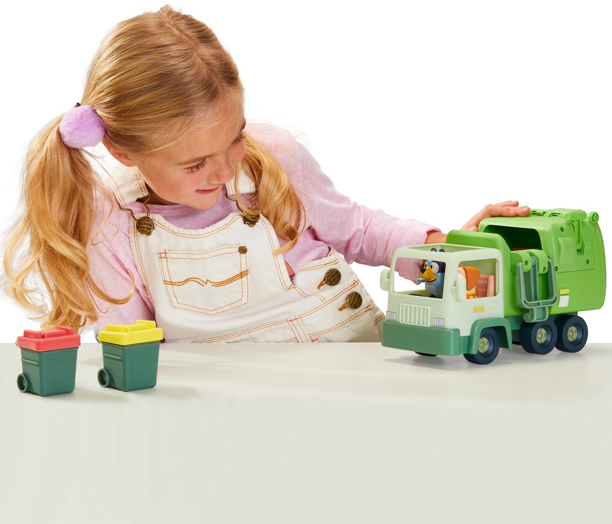 BLUEY - Vuilniswagen met 2 Speelfiguren - Speelset — afbeelding 5