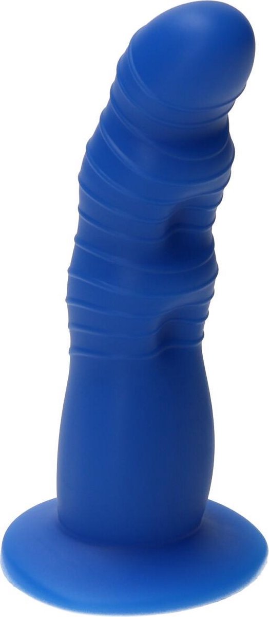 Goedkoopste Ylva & Dite - Rhea - Siliconen Dildo met zuignap - Made in Holland - Donker Blauw