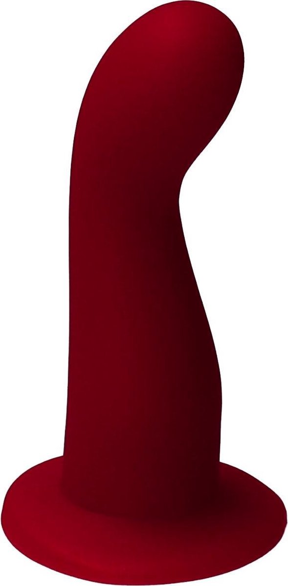 Goedkoopste Ylva & Dite - Leda - Siliconen G-spot / Prostaat dildo - Made in Holland - Donker Rood