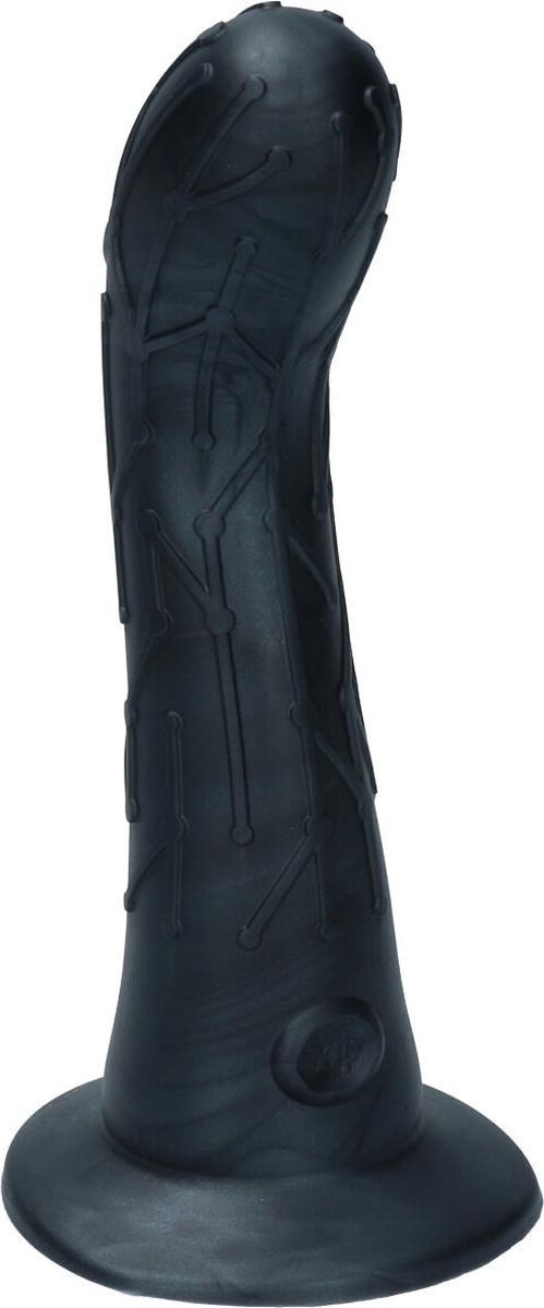 Goedkoopste Ylva & Dite - Cryptodite - Siliconen G-spot / Anale dildo - Made in Holland - Zwart Metallic