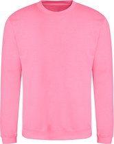 Vegan Sweater met lange mouwen 'Just Hoods' Candyfloss Pink - XXL