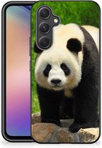 Smartphone Hoesje Geschikt voor Samsung Galaxy A54 Bumper Hoesje met Zwarte rand Panda