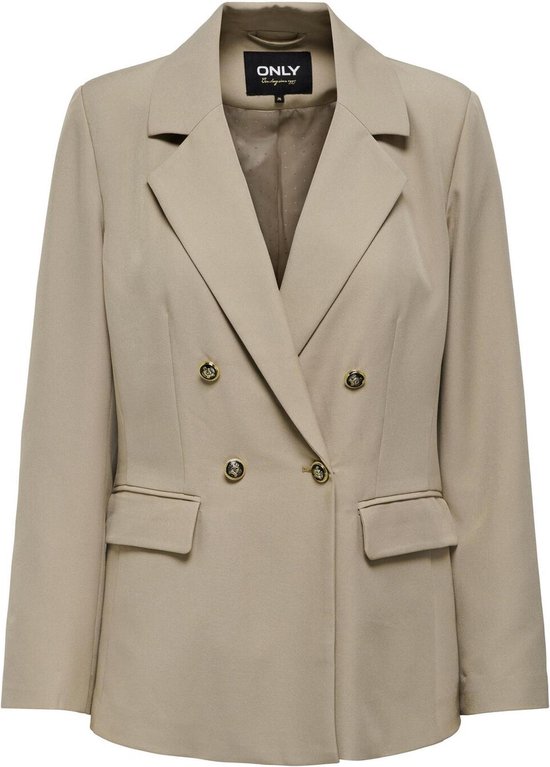 Blazer Court Femme ONLY - Veste Élégante, Coupe Classique | Tissu Doux, Confortable | Style Bureau, Sortie, Habillé Décontracté