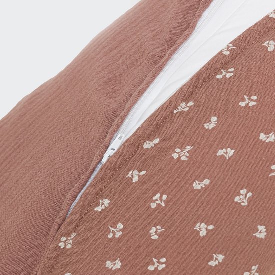 Snoozzz Voedingskussen Zwangerschapskussen Zijslaapkussen Premium kwaliteit - 185 cm - microparel vulling - luxe draagtas - 100% katoen - Babette van SNOO — afbeelding 2