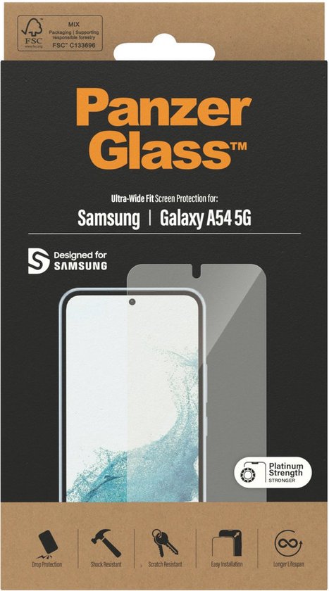 Protecteur d'Écran Samsung Galaxy S23 Ultra 5G PanzerGlass Ultra