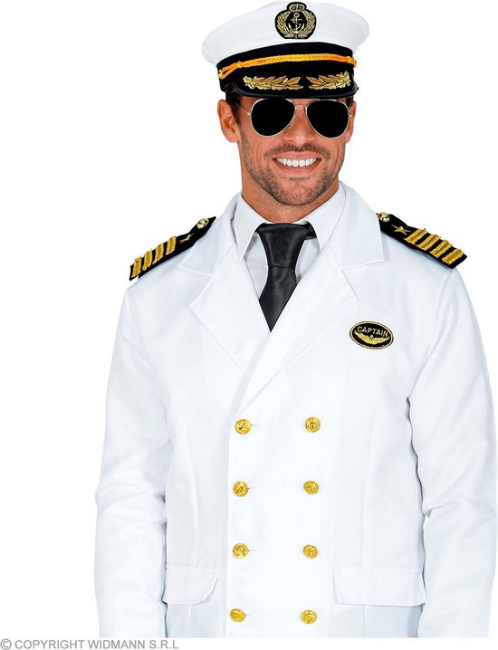 WIDMANN MILANO PARTY FASHION W zeemanskostuum, jurk, uniform, marine, marinier, carnavalskostuums