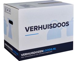 Verhuisdozen Professioneel - 5 stuks - 57 Liter - Autolock Verhuisdoos - Zelfsluitend - Stevig - Geen tape nodig - 40kg laadvermogen