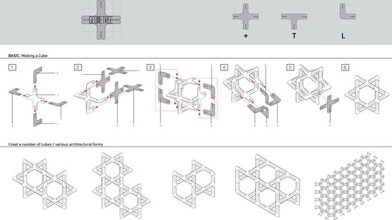 Bloc GEOMETREE 50 TL : 50*50*270 [Produits coréens]
