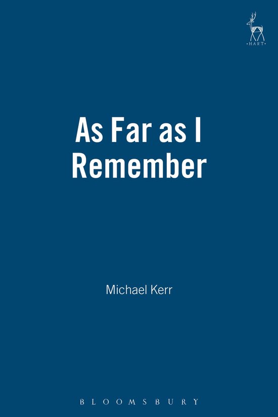 As Far As I Remember - cover