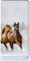 Wallet Book Case Google Pixel 7A Smart Cover Hoesje Paarden