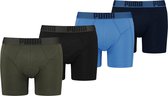Puma Boxers New Pouch 4-pack Forest Night / Regal Blue