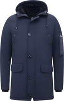 Parka Heren Winterjas - 7103 - Blauw