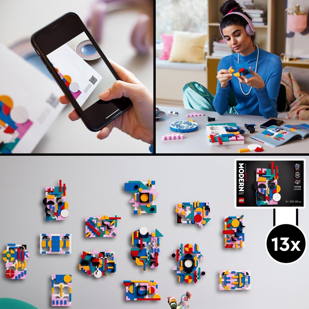 LEGO ART Moderne kunst - 31210 — afbeelding 22
