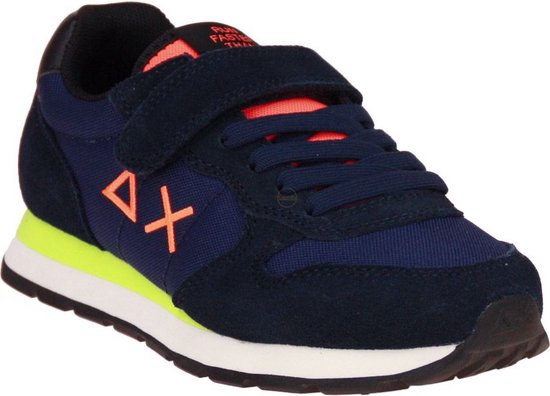 Scarpe SUN68 TOM FLUO Per Bambini - Primi Passi In Stile Navy Blue - Foto 9