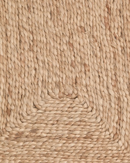 Kave Home - Doraldina rechthoekig vloerkleed gemaakt van 100% jute, 70 x 50 cm