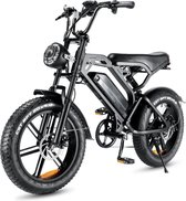 Beefly V20 versie 2 - Fatbike - Elektrische Fiets - Elektrische fatbike - E Bike - 15 Ah Accu 250W motor - Zwart