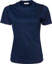Women´s Interlock T-shirt met korte mouwen Navy - M