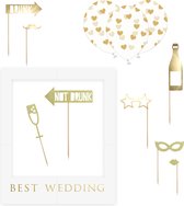 Selfie Foto frame kit - Best Wedding