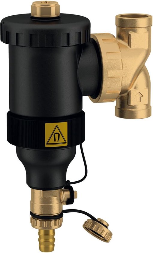 Rekx® DM9000 - Séparateur air/poussière avec aimant - Filetage interne 1" - Montage horizontal et vertical