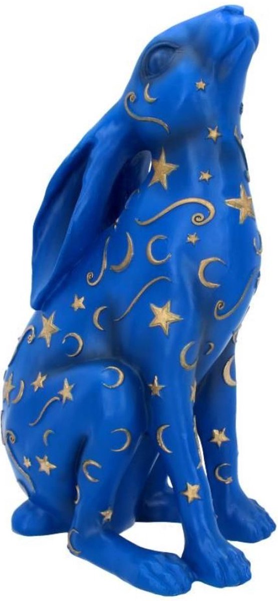 Nemesis Now - Lepus - Sterrenbeeld Haas - Beeldje - Blauw - 26cm