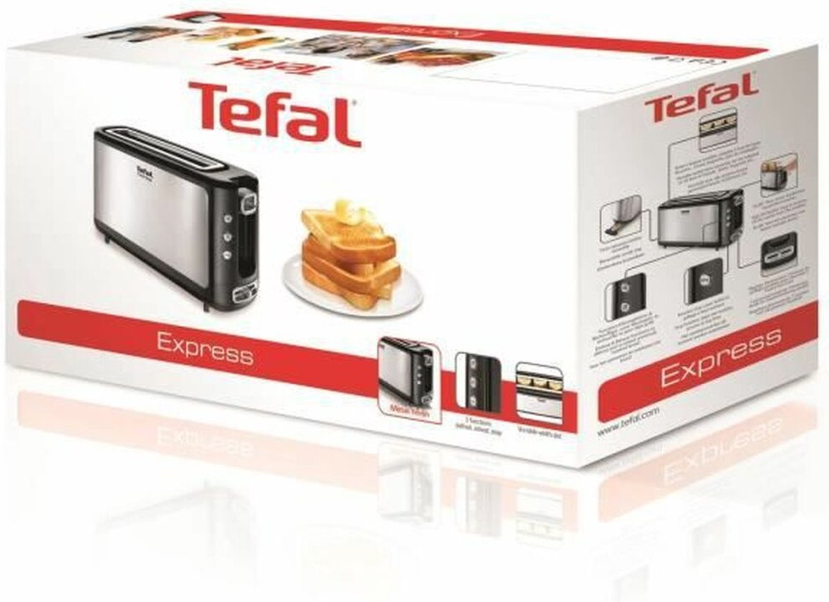 Tefal TL365ETR - Broodrooster - Inox thumbnail 2