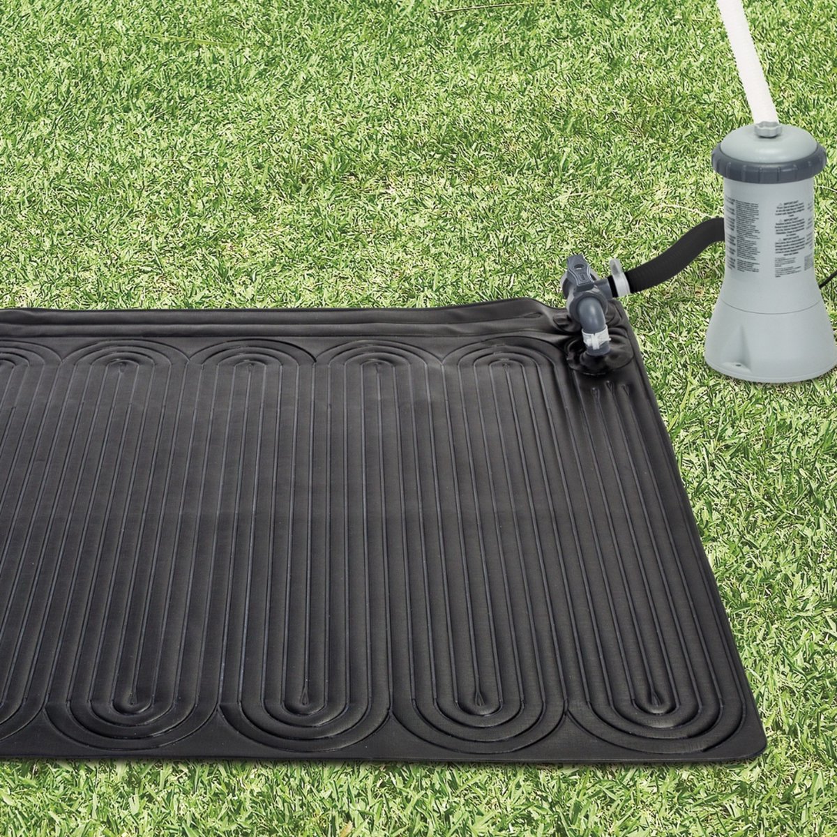 WAYS - Zwembad Onderhoud - 2x Zwembad Verwarming & Filterpomp 1250 L/u & 12 Filters Type H & WAYS Scrubborstel – foto 4