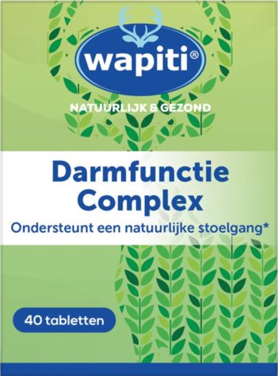 Wapiti Darmfunctie Complex 40 tabletten