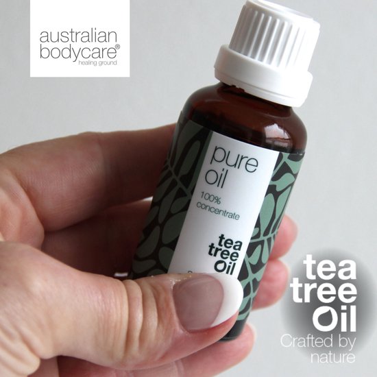 Australian Bodycare Pure Tea Tree Olie 30 ml - 100% puur natuurlijke Tea Tree Olie uit Australië tegen huidproblemen - Houdt de goede flora op de huid in balans - Effectief bij jeugdpuistjes en pukkeltjes - Australian Bodycare