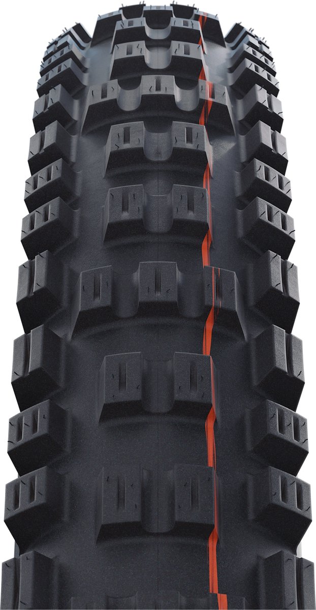 Schwalbe Vouwband Eddy Current Front - TLE - Super Trail - 29 x 2.6 inch / 65-622 - ADDIX Soft - Zwart van Schwalbe — afbeelding 4
