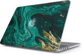 Burga Hard Case geschikt voor Apple Macbook Air 13-inch (2020) - Emerald Pool