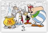 Magisch portie - Asterix en Obelix Magneet - 8x5,5cm