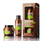 KayPro Kit Mini Size Macadamia 100ml – Professionele Haarverzorging – Shampoo en Conditioner met Macadamia Olie – Fijn, Droog en Beschadigd Haar – Reisverpakking – Travel Size Shampoo - Mini Shampoo - Geschenkset - Giftset