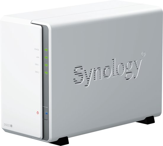 Synology DS223j - NAS - Western Digital RED 16TB (2x 8TB) - Wit van Synology — afbeelding 4