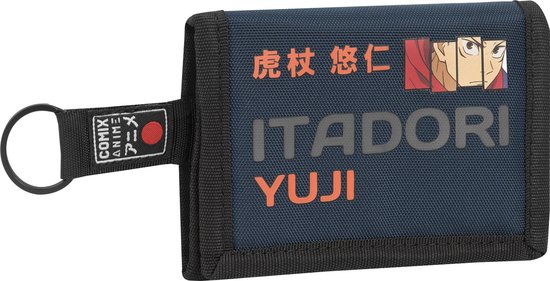 Jujutsu Kaisen Portemonnee, Itadori - 12,5 x 8,5 - Polyester