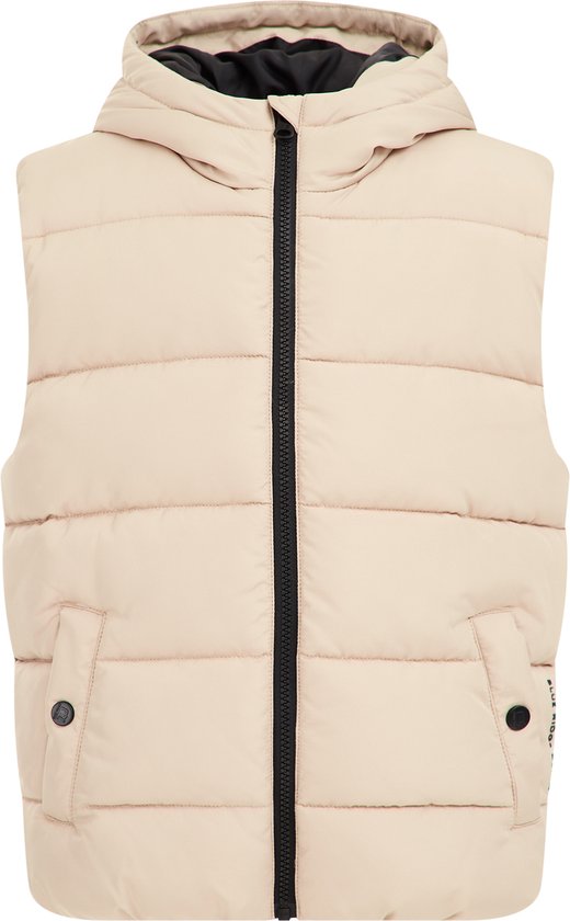 Object Lange Omkeerbare Bodywarmer in het Zwart | NL