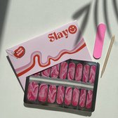 Slayo© - Nagelstickers - Sorbet Swirl - Nail Wraps - Nagel Stickers - Nail Art - GEEN lamp nodig